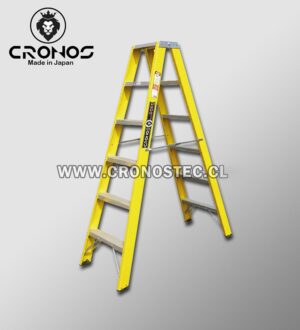 Escalera Tijera Doble Acceso De Fibra De Vidrio 4.20 M/ 14 PASOS.