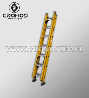 Escalera Telescópica De Fibra De Vidrio 10.00 M/ 36 PASOS.